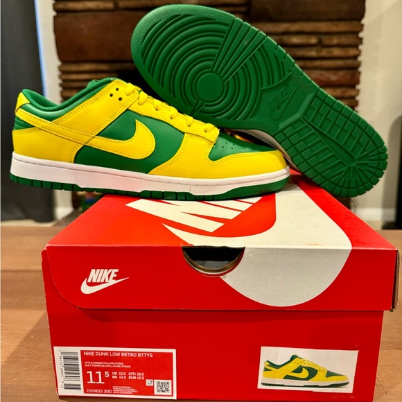 Nike Dunk Low “Reverse Brazil” / Sz. 11.5 / DS (New) - Picture 1 of 7